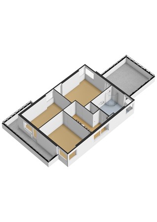 Floorplan - Jaap Bijzerweg 6, 3446 CR Woerden